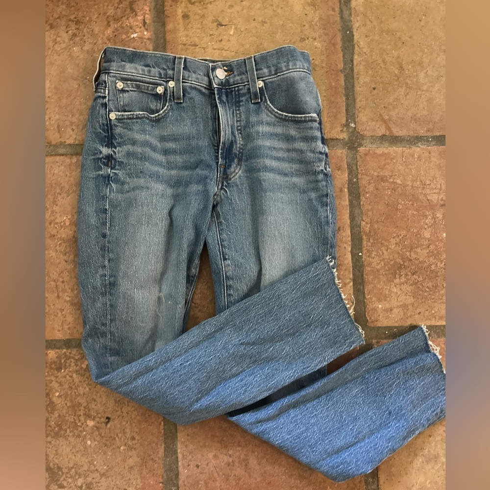 NWT Madewell Midrise Perfect Vintage Jeans, Size 24